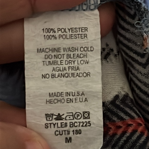 a. gain Ladies Shirt Multicolor Size M - Picture 6 of 6